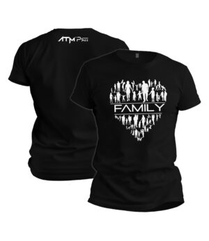 ATM Prii T-Shirt Family Black
