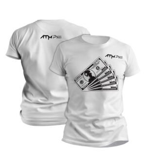 ATM Prii T-Shirt Money-1 White