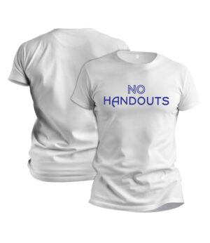 ATM Prii T-Shirt No Handouts White